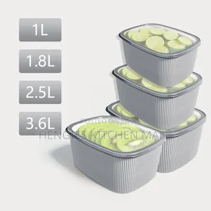 4-Set Storage Bowls (1L - 3.6L)