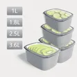 4-Set Storage Bowls (1L - 3.6L) - 1