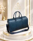 Genuine Leather Duffle Bag - 2