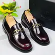 Valentino Coffee Bold Men's Loafers - 1