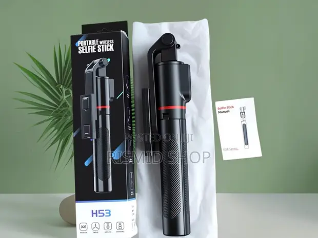 H53 Professional Portable Selfie Stick & Tripod - 1
