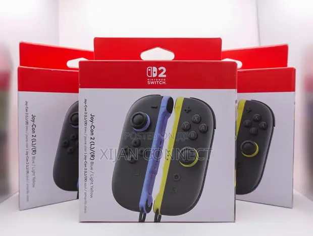 Nintendo Switch Joy-Con Wireless Controllers - Splatoon Deep Cut Blue - 1