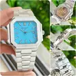 Patek Philippe Cubitus Horizontally Embossed Turquoise Dial - 1