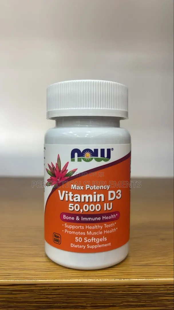 Vitamin D3 50,000 IU Capsules - Max Potency - 1