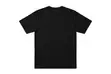 Black T-Shirt with White Vortex Writing - 2