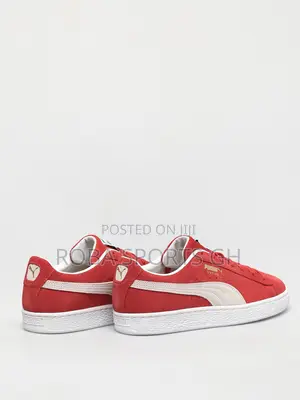 Puma Astro Play Rhubarb X White Trainers - Size 46/47