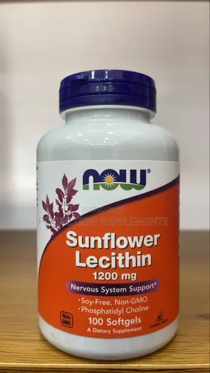 NOW Sunflower Lecithin 1200mg Softgels