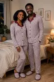 Couples Pajama Set: Matching Sleepwear - 1