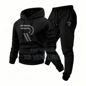 Men's 2 Piece Casual Hoodie and Sweatpants Set