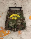Men's Military Green Utility Cargo Shorts - 2