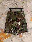 Men's Military Green Utility Cargo Shorts - 4