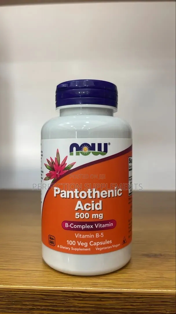 Now Foods Pantothenic Acid 500mg Veg Capsules - 1