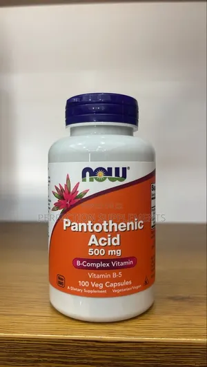 Now Foods Pantothenic Acid 500mg Veg Capsules