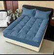 Adam Home Blue Mattress Topper - King Size - 1