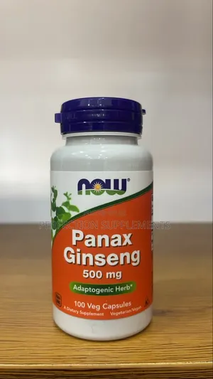 Now Foods Panax Ginseng 500mg Veg Capsules