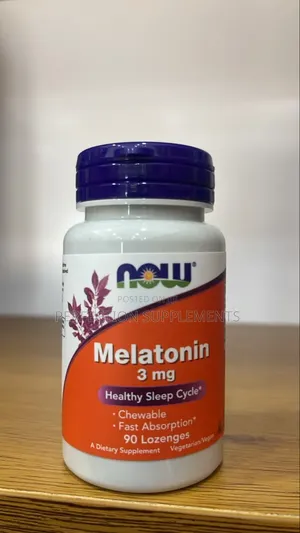 NOW Melatonin 3 Mg Lozenges