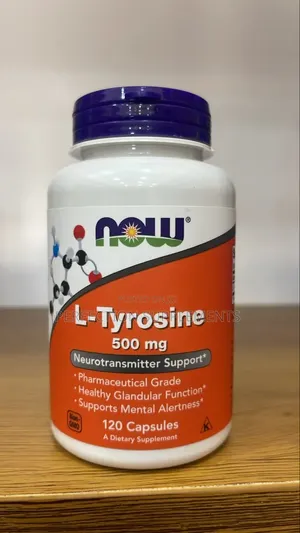 NOW L-Tyrosine 500 Mg Capsules
