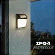 GXZCC-407 Acrylic & Aluminum Outdoor Wall Lamp - 1