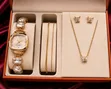 PVD Gold-Plated Stainless Steel Jewelry Set - 1