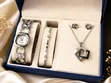 PVD Gold-Plated Stainless Steel Jewelry Set - 3