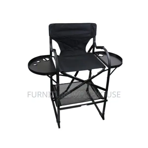 Foldable Professional Makeup Artist Director's Chair - 1
