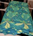 Elegant Green Embroidery Lace with Rhinestones - 2