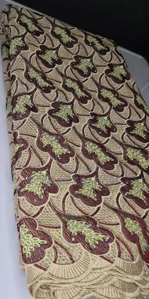 Quality Swiss Embroidery Voile Lace - 5 Yards