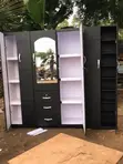 7 Feet Tall Three-in-One Wardrobe - 1