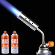 Multi-Purpose Portable Gas Blowtorch with 2 Canisters - 4