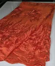 Burnt Orange Net Lace Fabric - 5 Yards - 5