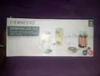 Ernesto 4-Piece Glass Drinking Jar Set with Lids & Straws - 1