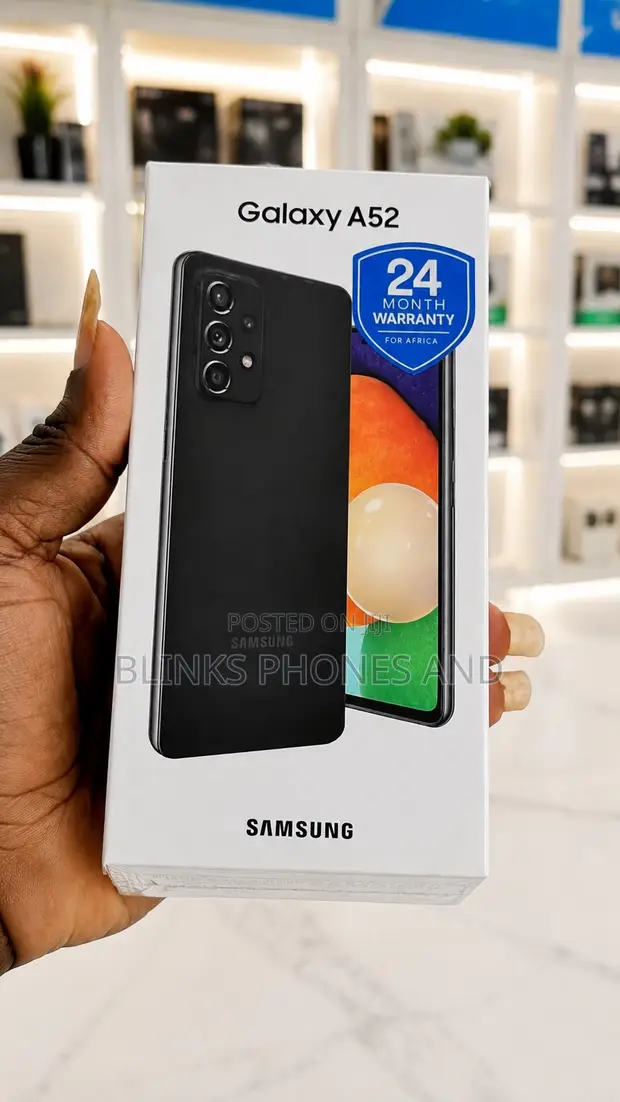 New Samsung Galaxy A52 5G 128GB Blue - 1