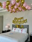Simple Birthday Room Decor Service - 3