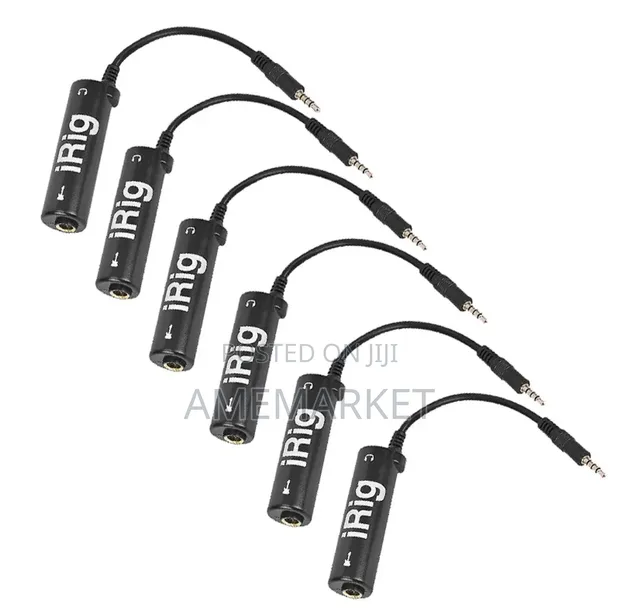 iRig 3.5mm Mobile Audio Adapter for Guitar, Bass & Microphone - 1