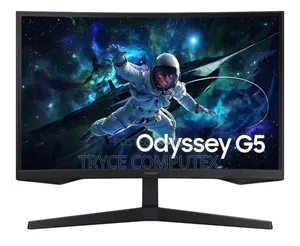 Samsung 27" Odyssey G5 165Hz QHD Curved Gaming Monitor