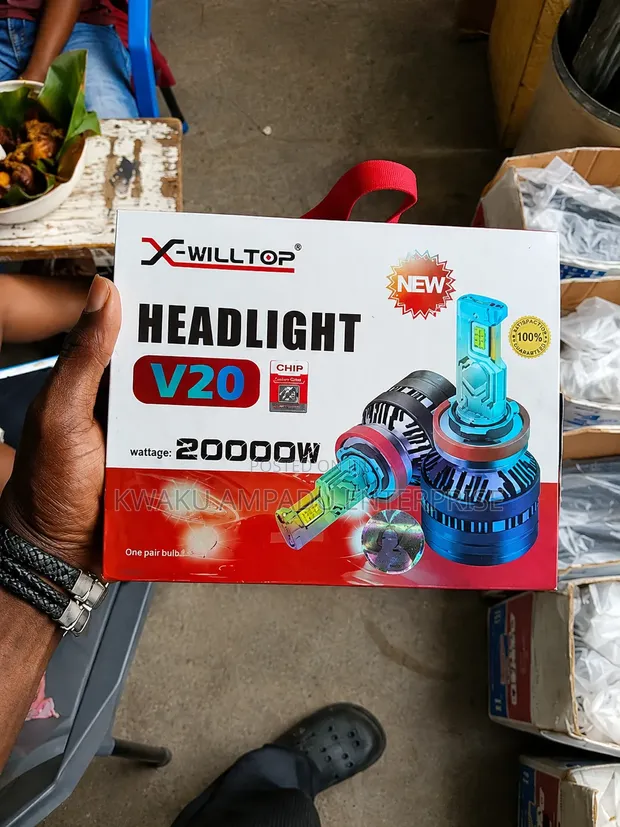 X-Willtop V20 20000W LED Headlight - Ultra Bright - 1