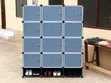 12 Cubes Plastic Wardrobe with Shoe Storage - 2