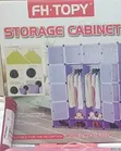 16 Cubes Plastic Wardrobe with Shoe Storage - 2