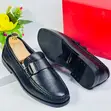 Salvatore Ferragamo Soft Leather Men's Black Loafers - 4