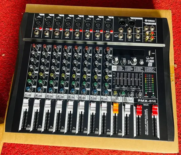 Yamaha PMX-8M 8-Channel Professional Audio Mixing Console - 1