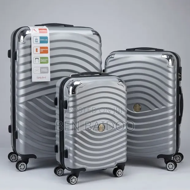Plastic Travelling Bags 3in1 (First-Class Quality) - 1
