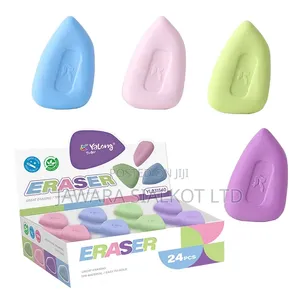 Student Eraser Pack - Plastic + Alloy