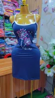 Ladies Night Gown with Hair Bonnet - 1