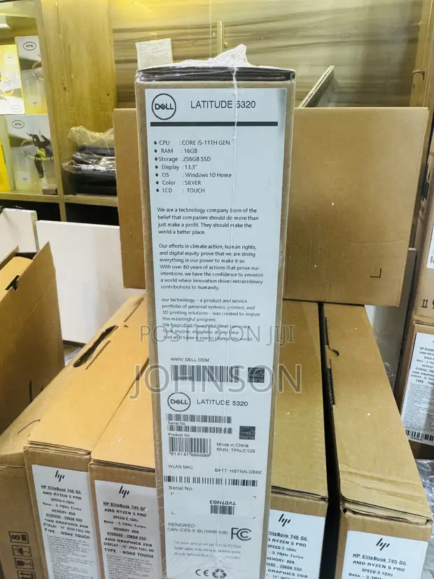 Dell Latitude 5320 Laptop - 16GB RAM, Intel Core i5, 256GB SSD - 1