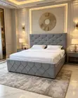 VIG Furniture Leather Double Bed Frame - Brand New - 2