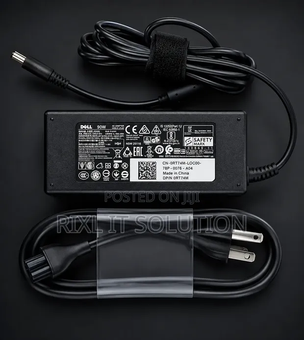 Dell 90W Small Pin Original Laptop Charger - 1