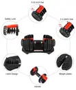 Adjustable Dumbbells Up to 25kg - 3
