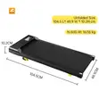 Foldable Portable Treadmill with LED Screen - 2