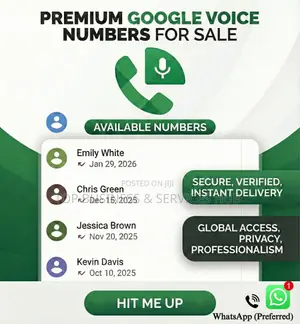Google Voice Account - Verified USA Virtual Number