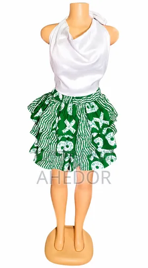 Vella Afrikana Women's Cotton Mini Skirts